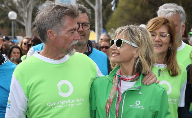 John Easterling con su esposa, Olivia Newton-John / Gtres