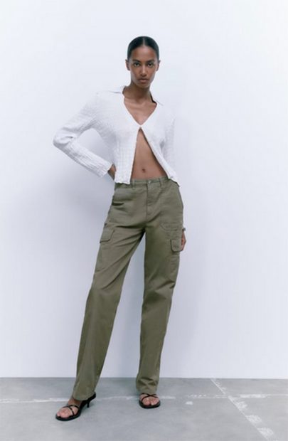 Pantalones cargo de Zara / Zara