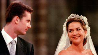 La infanta Cristina e Iñaki Urdangarin en su boda / Gtres