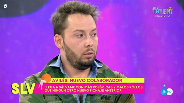 José Antonio Avilés en 'Sálvame' / Telecinco