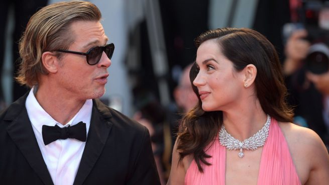 Ana de Armas y Brad Pitt en Venecia / Gtres