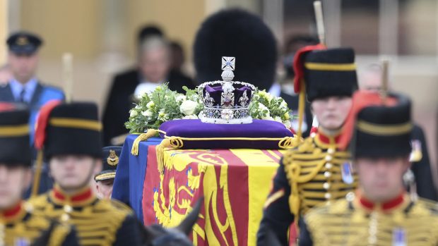 Cortejo fúnebre de la Reina Isabel 