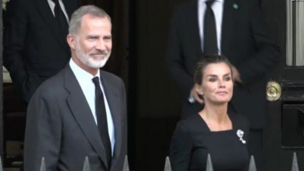 Felipe y Letizia en Londres / Telecinco