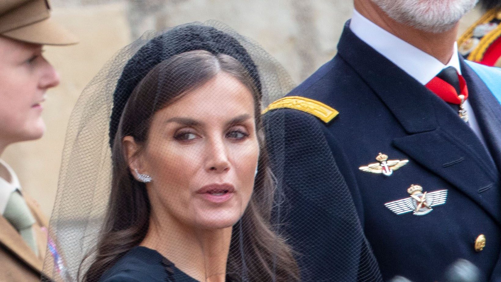 Queen Letizia sympathizes with her departure from London