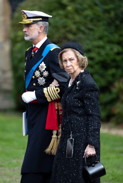 El Rey Felipe VI y su madre, la Reina Sofía 