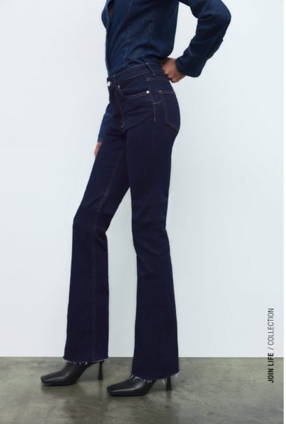 Nuevos jeans con tallas de la 32 a la 50 / Zara