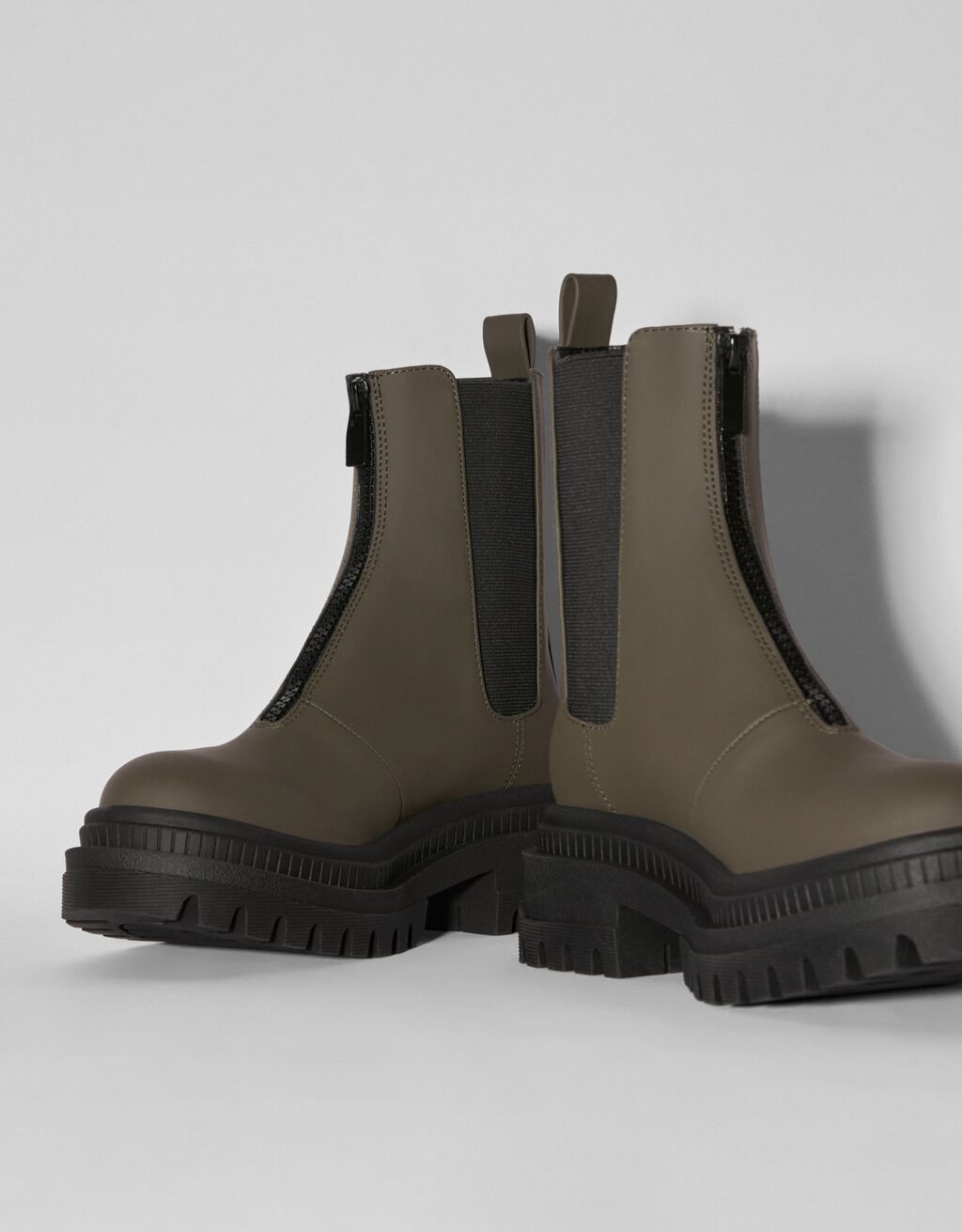 Bershka discount botas militares