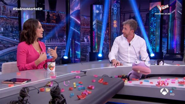 Tamara Falcó y Pablo Motos en 'El Hormiguero' / Antena 3