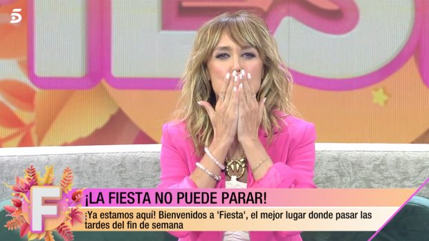 Emma García en 'Fiesta' / Telecinco