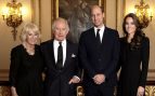 Carlos III, Camila, el príncipe Guillermo y Kate Middleton / Twitter