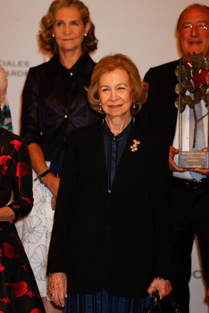 La Reina Sofía y la Infanta Elena en la entrega de Premios de la Fundación MAPFRE / Gtres