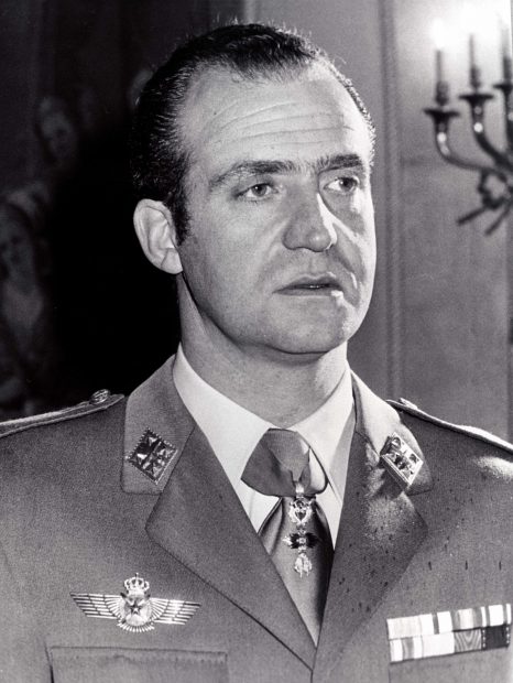 Don Juan Carlos as a young man / Gtres