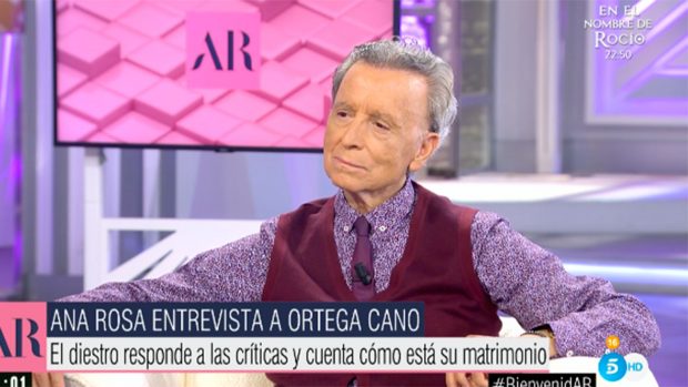 José Ortega Cano en una entrevista / Telecinco