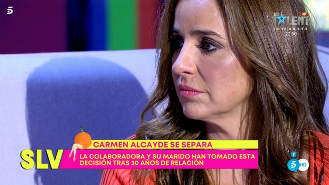 Carmen Alcayde en 'Sálvame' / Telecinco