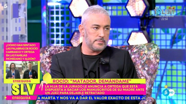 Kiko Hernández en 'Sálvame' / Telecinco