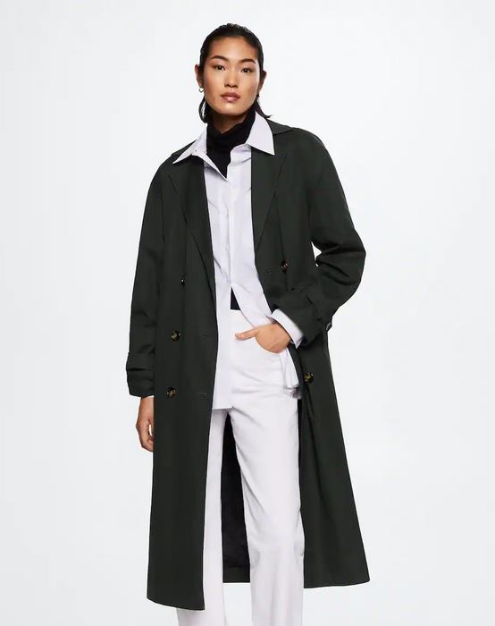 Mango's oversized coat, never-before-seen sale: Warning, it's almost sold out