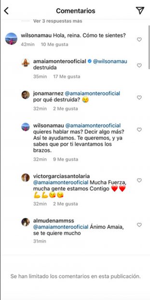 Instagram Amaia Montero / @amaiamonterooficial