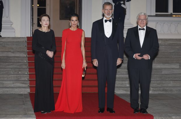 Los Reyes con el presidente federal y la primera dama / Gtres