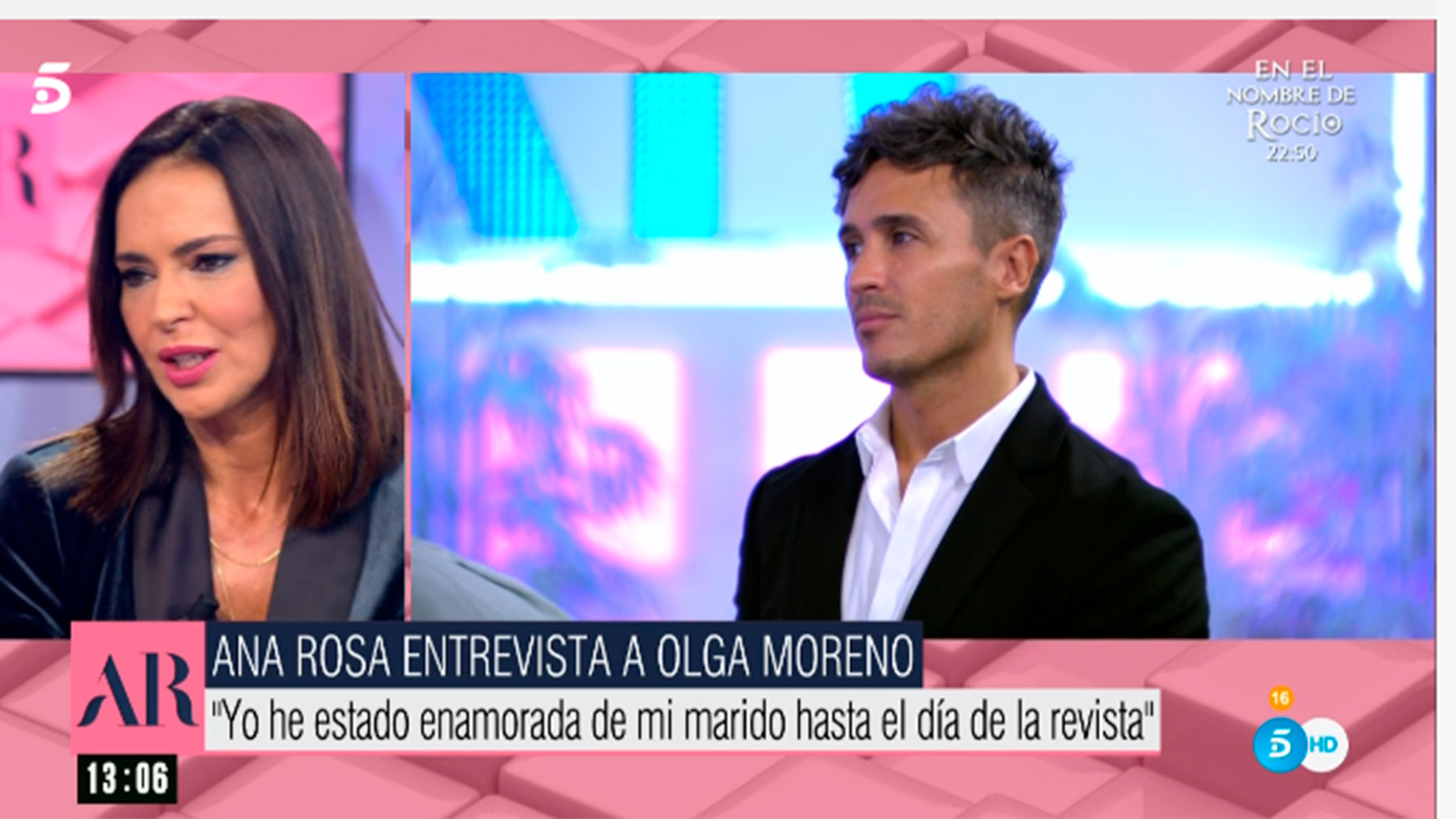 Olga Moreno, enamorada de Agustín Etienne / Mediaset
