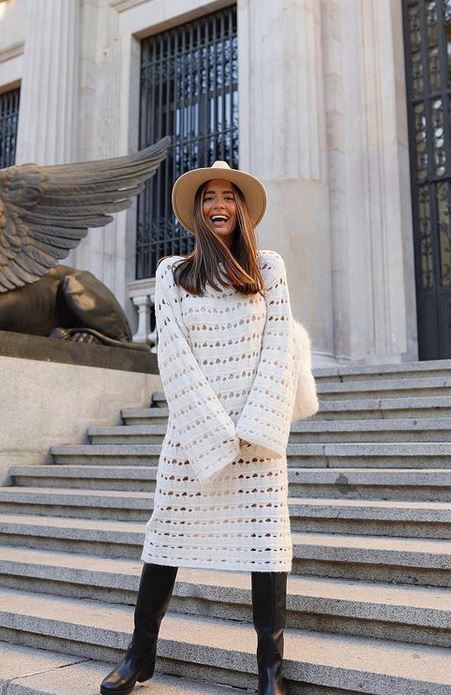 Maria F Rubies revoluciona las redes sociales con el vestido otoñal de H&M