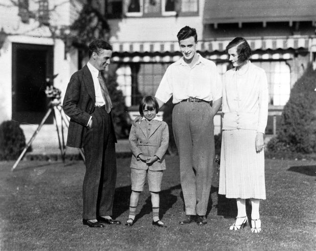 Lourd Mountbatten con su familia / Gtres