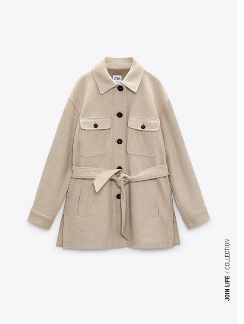 Esta sobrecamisa de Zara promete ser la prenda básica del otoño
