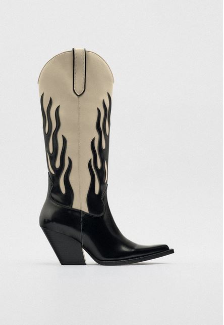Las botas cowboy de Zara que ya han fichado las amantes de Inditex
