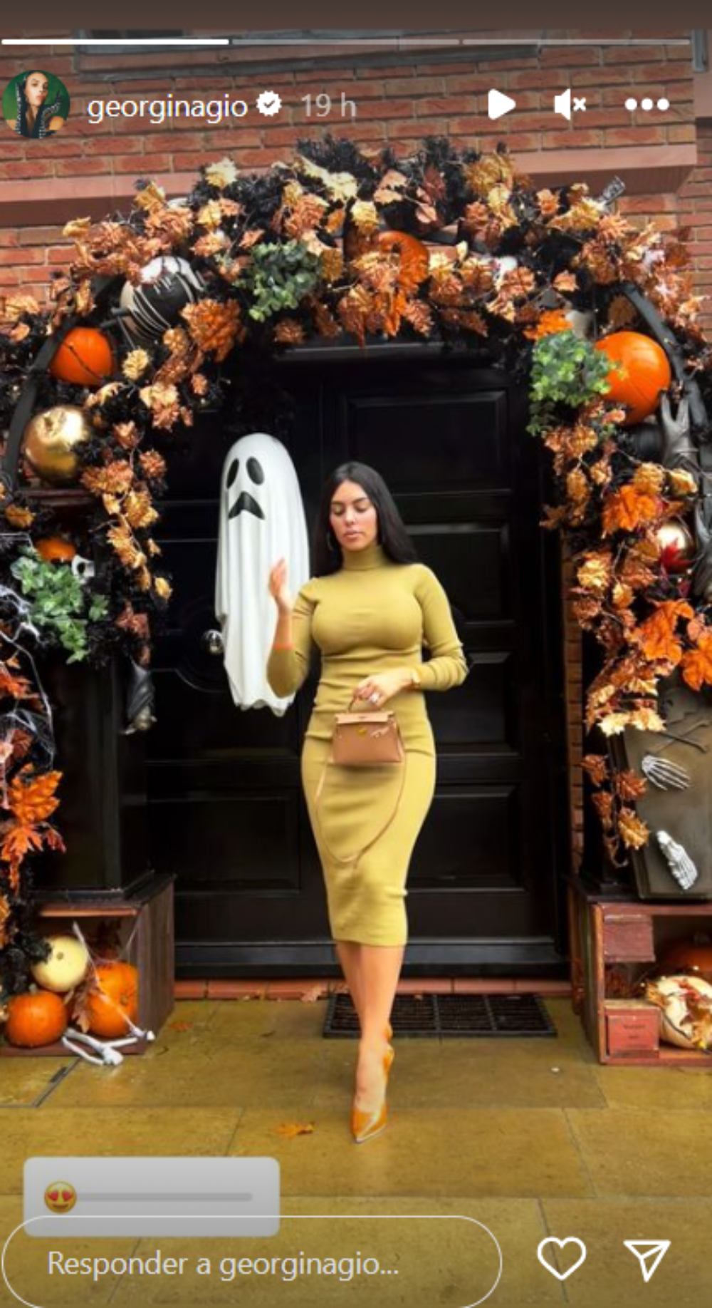 Georgina Rodríguez decora su casa para Halloween / Redes Sociales