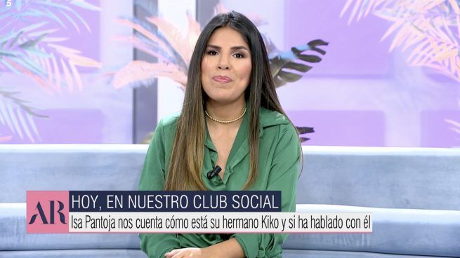 Isa Pantoja en 'El Programa de Ana Rosa' / Telecinco