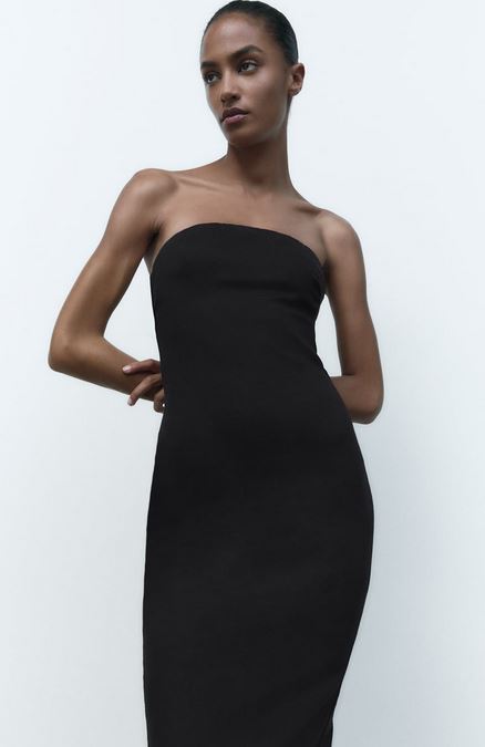 La influencer Celia Froman tiene el vestido básico negro de Zara que podrás combinar con todo