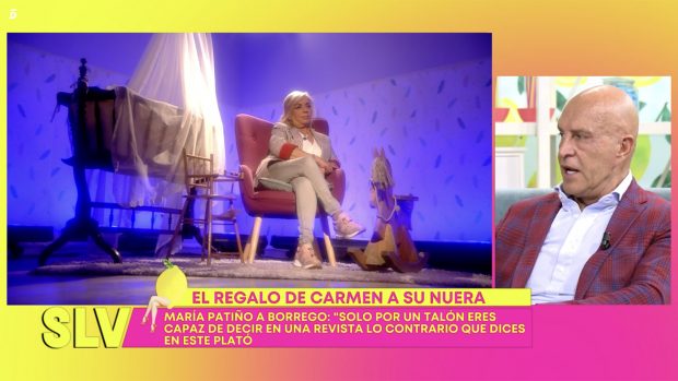 Carmen Borrego en 'Sálvame' / Telecinco