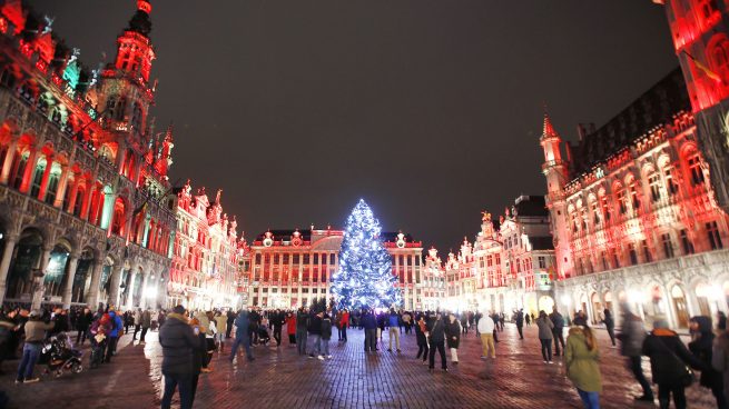 Navidad en la Gran Plaza de Bruselas / Gtres