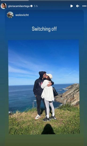 Gloria Camila con su novio / Instagram