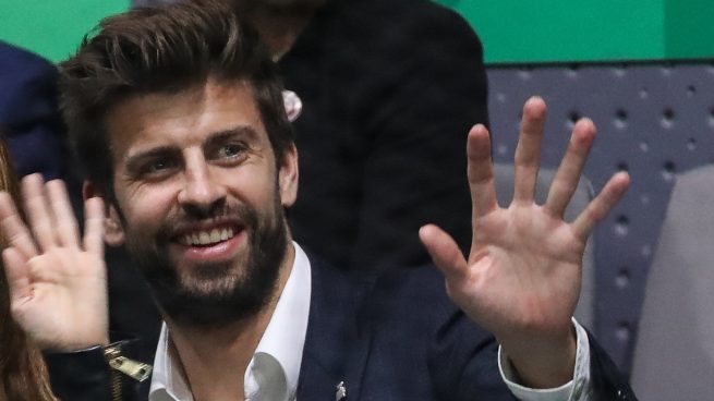 Gerard Piqué saludando / Gtres