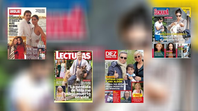 Portadas de las revistas