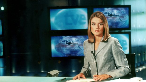 Letizia como periodista / Gtres