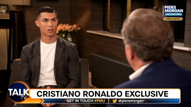 Cristiano Ronaldo, durante su entrevista / Redes