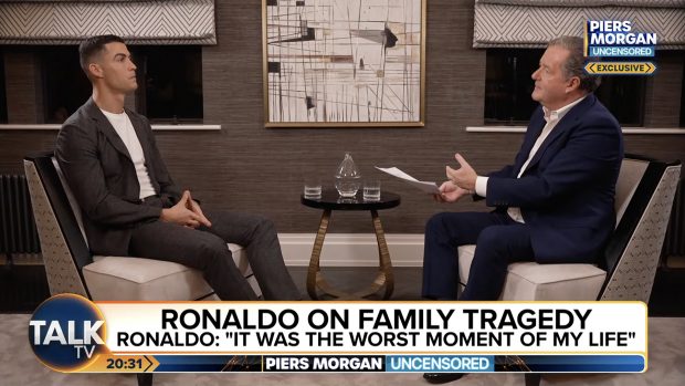 Cristiano Ronaldo in an interview / Piers Morgan: Uncensored