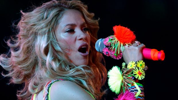 Shakira, cantando en el Mundial de 2010 / Gtres