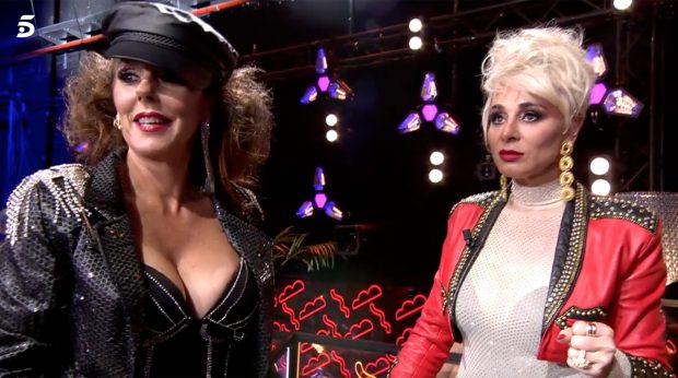 Rocío Carrasco y Ana María Aldón en el 'Mediafest Night Fever' / Telecinco
