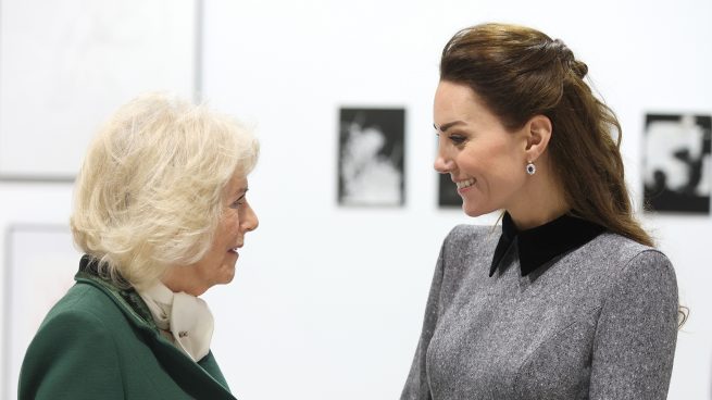 La Reina Camila y la Princesa de Gales juntas