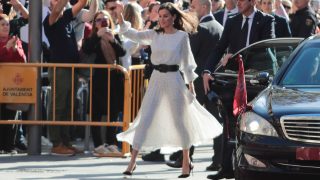 La Reina Letizia en Valencia. / Gtres