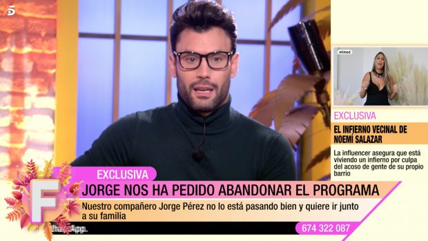 Jorge Pérez en 'Fiesta' / Telecinco