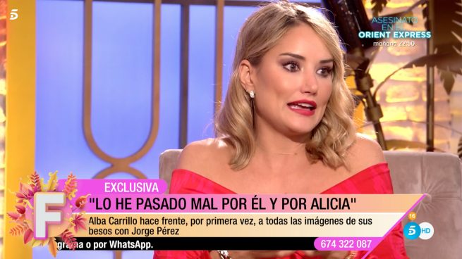 Alba Carrillo en 'Fiesta' / Telecinco