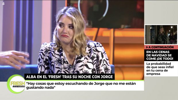 Alba Carrillo en 'Ya es mediodía' / Telecinco