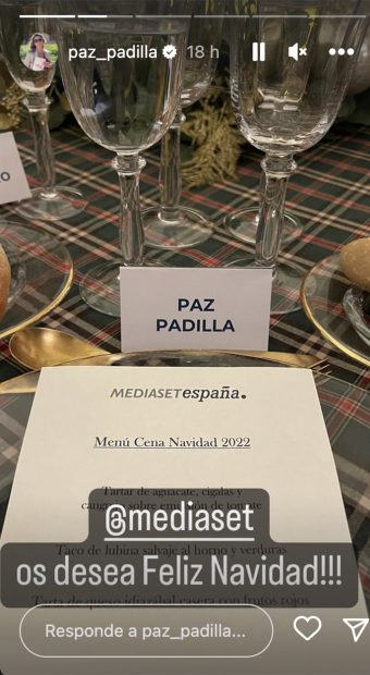 Storie de Paz Padilla / Instagram