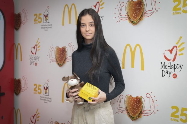 Victoria Federica, at a McDonald's / Gtres event