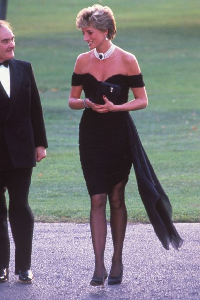 La princesa Diana luciendo el famoso vestido de 'la venganza' / Gtres