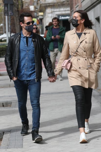 Patricia Pardo y Christian Gálvez paseando por Madrid / Gtres