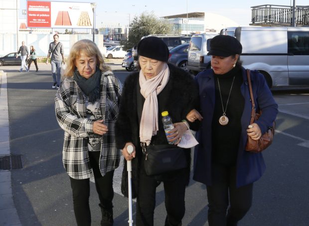 Junco llegando al funeral de Bernardo Pantoja / Gtres